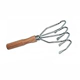 Anti-Rust Shellfish Claw Rake 4 tines Clam Ho-mi tidal flat Hand Tools Gardening Gardeners four legs
