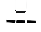 Stimtastic Chewable Silicone Block Necklace Nontoxic BPA and Phthalate Free, Black by Stimtastic