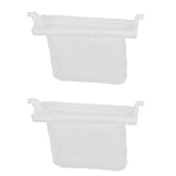 洗濯機白いプラスチック製のナイロンフィルター7センチメートルX 10センチメートル網状バッグ