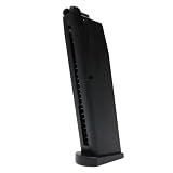 「 WE-Tech 」WE, 東京マルイ M9 M92 M92F M9A1 GBB用 25連 CO2 マガジン (ブラック)