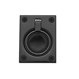 Baldwin 0394.102 Flush Ring Door Pull for Sliding Doors, Oil Rubbed Bronze [並行輸入品]