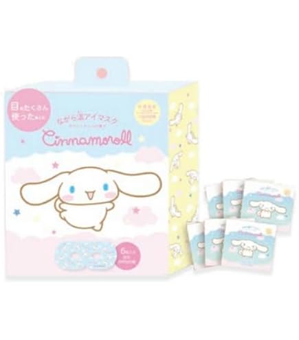 22箱x6枚入り Cinnamoroll ながら温アイマスク ハローキティ 6 22箱x6枚入り Cinnamoroll ながら温アイマスク ハローキティ 6