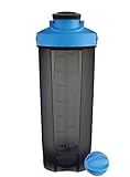 High Quality Mixfit Shaker Bottle, 28oz, Blue
