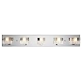 Elan 83190 Considine Vanity Bath壁照明、5ライト合計100ワット、クロム