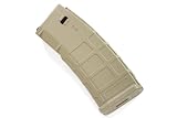 BATTLE AXE 次世代M4電動ガン対応 P-MAG 30連-120連 切替可能 スペアマガジン TAN
