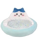 shobido 粧美堂 ちいかわ フェイスペットベッド ハチワレ リバーシブルクッション 猫 ネコ 犬 イヌ 小型犬 用 マット ベッド