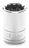 パフォーマンスツールw32818 1 / 2 "ドライブ12ポイントソケット、18 mm