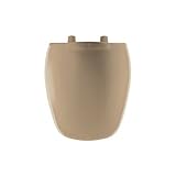 Bemis 1240200 148 Eljer Emblem Plastic Round Toilet Seat, Sandalwood [並行輸入品]