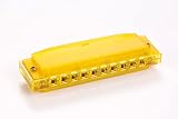 HOHNER ホーナー トランスルーセント ハープ イエロー 10穴/C調