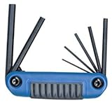 Eklind 25171 7 Piece Ergo-Fold Metric Fold-Up Hex Key Set (1.5mm to 6mm) by Eklind Tool [並行輸入品]