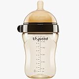 ティシードボトル 哺乳瓶を拒否する母乳育児の赤ちゃん用 乳児のような乳房のようなPPSUボトル 10オンス/300ml 0-3ヶ月 1パック