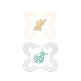 パックごとに0-2ヶ月、2をおしゃぶりユニセックスを開始Mam (MAM UK LTD) (x 2) - MAM Start Soother Unisex, 0-2 Months 2 per pack