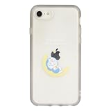 グルマンディーズ ドラえもん IIIIfit Clear (イーフィット) iPhone SE (第3世代/第2世代) / 8 / 7 / 6s / 6 (4.7インチ) 対応 ケース 月 DR-128A