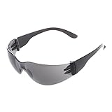 SODIAL(R) 黒いラボスポーツ安全メガネの仕様　目の保護
