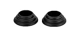 Alno d111-mbアプライアンスPull従来背面プレート、マットブラック、1 – 1 / 2 "