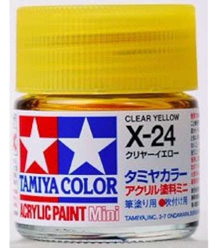 Amazon | タミヤ アクリルミニ X26 クリアオレンジ TAM81526