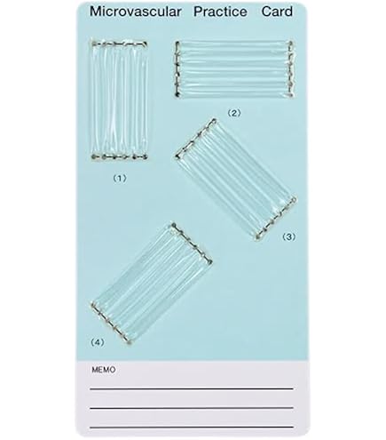Amazon.co.jp: CROWNJUN 練習用 マイクロサージャリー用ナイロン 針付