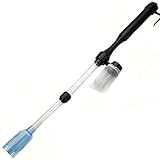 水族館のバッテリーサイホンオートフィッシュタンク真空グラベル水フィルター