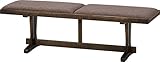 不二貿易 ダイニング ベンチ 憩 ブラウン 10593