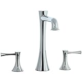 Cifial 245.650.721 Brookhaven Roman Bathtub Faucet with Crown Lever Handles, Polished Nickel [並行輸入品]