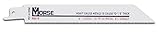 M.K. Morse RB618T50 6-by-3/4-by-0.035-Inch 18 TPI Bi-metal Reciprocating Saw Blade, 50-Pack [並行輸入品]