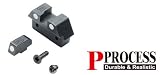 GUARDER スチールナイトサイト(ホワイト) マルイ G26
