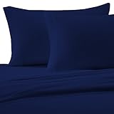 Brielle 100-Percent Cotton Jersey Knit Sheet Set, Queen, Grey [並行輸入品]