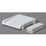 シューズラック1段 ホワイト 401816