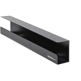 StarTech.com デスク下ケーブル配線トレー／ケーブル&電源タップ オーガナイザ／デスク天板裏取付けケーブル収納ホルダー UDCMTRAY