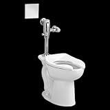 American Standard 3043.712 Madera細長い一体型トイレwith right-height B、 1.5 3043.712.020 1