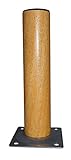 光 スマートレグ木製丸150mm KSW-3315
