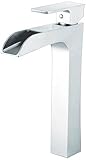Yosemite Home Decor YPH2498VF-PCWD Single Handle Vessel Faucet, Polished Chrome Finish [並行輸入品]