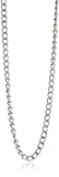 Charles-Hubert Paris 3911-W Stainless Steel Pocket Watch Chain