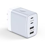 USB 充電器 ACアダプター iPhone 16 急速充電器 [PSE認証/4ポート/USB-C*2とUSB-A*2] ACコンセント 急速チャージャー スマホ充電器 合計30W 3A急速充電 同時充電 4ポートUSB電源アダプター iPhone、 iPad 、Android、Galaxy、HuaWei各種対応 ゴールド