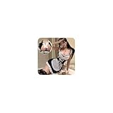 [LIKENNY] メイド服 メイド セクシー コスプレかわいい 情趣下着 エプロン ワンピース セット レディース 制服 可愛い透け 萌え萌え ベビードール ランジェリー カチューシャ ミニスカート 女性 仮装