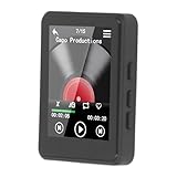 Bluetooth 付き MP3 MP4 プレーヤー、ポータブルデジタル音楽 MP3 MP4 プレーヤー、2.4 インチフルタッチスクリーン、FM ラジオ、レコーダー、電子ブック、時計、スポーツランニング用 HiFi 音楽プレーヤー (64Gメモリカード付き)