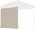 FIELDOOR タープテント 2.0x2.0m 専用サイドシート(横幕) ウォールスクリーンタイプ 【ライトベージュ】 スチール製・アルミ製共通(G03モデル)