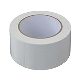 カインズ(CAINZ) カラー布粘着テープ ホワイト 幅50mm 長さ25m 色分け 中身区別 カラーテープ 梱包 結束 工作 荷造り