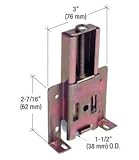 1 – 1 / 2 "プラスチックミラーワードローブドアローラーのコックス