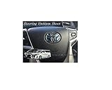 【ミニウエス付】トヨタ 新型 30系 アルファード ヴェルファイア ステアリング ハンドル シート ブルー 簡単取り付け 内装 モール カスタム パーツ カバー ハイブリット