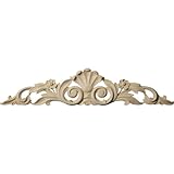 Ekena Millwork onl24 X 05 X 01fral Medium Farmingdaleセンターwith Scrolls 24 1/8-Inch x 5 1/8-Inch x 3/4