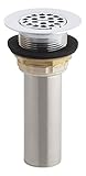 KOHLER K-8820-CP Sink Strainer, Polished Chrome [並行輸入品]