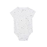 Aden+Anais エイデンアンドアネイ　SHORT SLEEVE BODY SUIT 　ショートスリーブ ボディスーツ　（サイズ：0-3m、カラー：N...