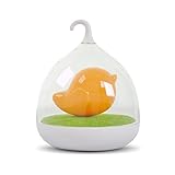 LiteXim Orange Creative Rechargeable Bird Cage LED Lamp Light Intelligent Touch Sensor LED Lights Sl