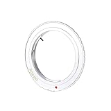 Toileum OM-EOS EFマウントアダプターリング オリンパス OMマウントレンズに対応 キヤノン EOS EF EF-Sマウントカメラボディーに対応 5D3 5D2 6D 5D 7D 70D 60D 50Dカメラ用アダプターリング 無限遠実現 マニュアルフォーカスレンズアダプターリング(OM-EOS EF)