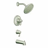 Moen TS3450BN Exacttemp Transfer Tub/Shower, Brushed Nickel [並行輸入品]