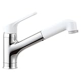 LIXIL(リクシル) INAX キッチン用 ワンホールシングルレバー混合水栓 ハンドシャワー付 エコハンドル RSF-832Y