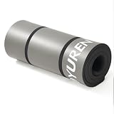YUREN ヨガマット 厚め 20mm トレーニングマット エクササイズマット ストレッチマット 筋トレマット 防音マット キャリーストラップ付 195x61CM