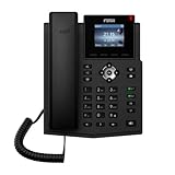 Fanvil X3SP 2ライン エントリーレベル カラーディスプレイフォン HD、POE付き