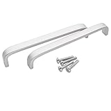 (ライチ) Lychee 2個入り モダンドア取っ手 ネジ付き シンプル オシャレ 無地 取手 ハンドル つまみ 引き出し キャビネット 食器棚 4サイズ